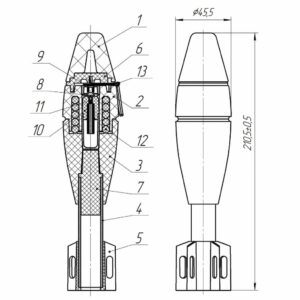 ZEUS Charge 0 - 170 M (Pack of 10)