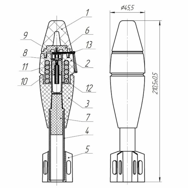 ZEUS Charge 0 - 170 M (Pack of 10)
